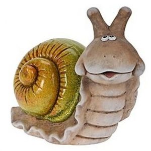 Slakken tuinbeeld 35 cm