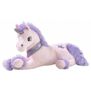 Eenhoorns knuffeldieren roze 35 cm