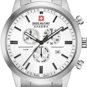 Swiss Military Hanowa Classic Chronograaf, saffierglas 06-5308.04.001