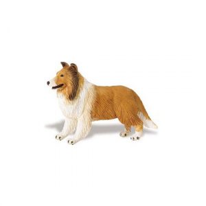 Plastic speelgoed Schotse Collie 10 cm