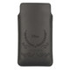 Leren telefoonhoesje - S - Zwart