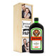 Likeur in bedrukte kist - Jägermeister