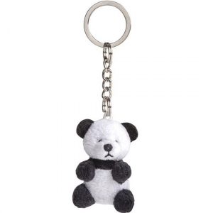 Pluche sleutelhangers Pandabeer knuffel 6 cm