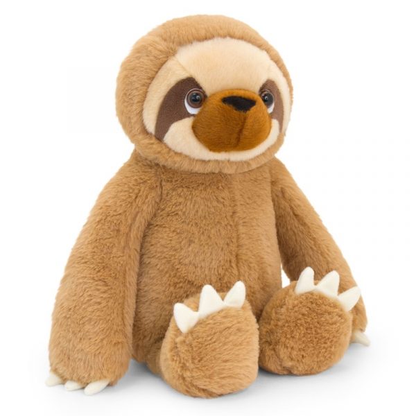 Pluche luiaard knuffeldier bruin 26 cm