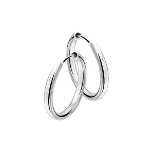 TFT Creolen Ronde Buis Zilver Glanzend 3 mm x 60 mm