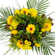 Bloemen - Boeket Geel (Middel)
