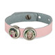 Slider armband - Roze - 2 foto&apos;s