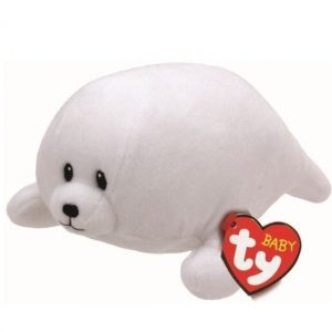 Witte Ty Beanie zeehond knuffels Tiny 17 cm knuffeldieren
