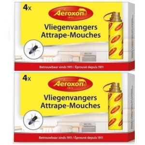 8x Aeroxon vliegenstrips 22 cm