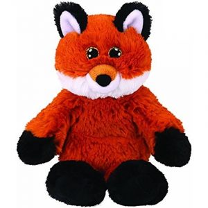 Bruine Ty Beanie vos/vossen knuffels Fred 33 cm knuffeldieren
