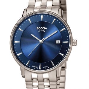 Boccia Titanium 3607-03 Horloge titanium zilverkleurig