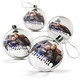 Kerstbal - Transparant (4 stuks)