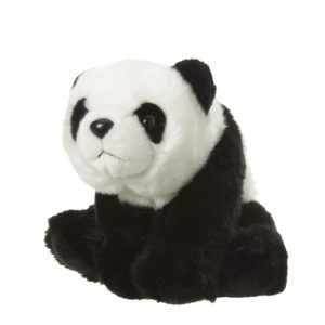 Pluche knuffeldier panda 22 cm