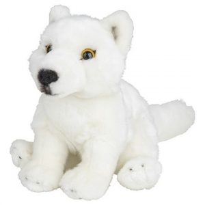 Witte wolven knuffels 18 cm knuffeldieren