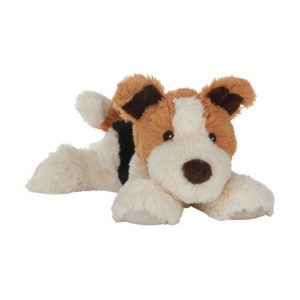 Opwarmbare knuffel puppy 18 cm