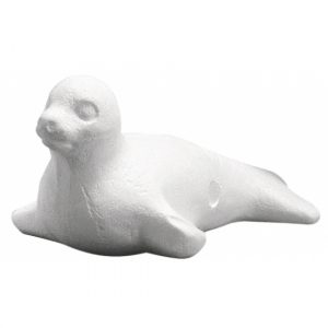 Piepschuim dieren zeehonden van 18 cm
