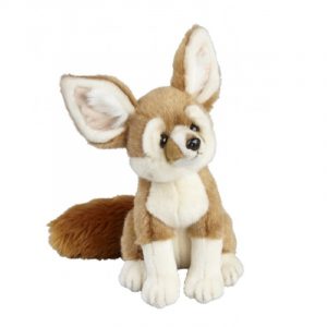 Pluche woestijnvos/fennek vos knuffel 28 cm knuffeldieren