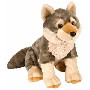 Pluche knuffel wolf 30 cm