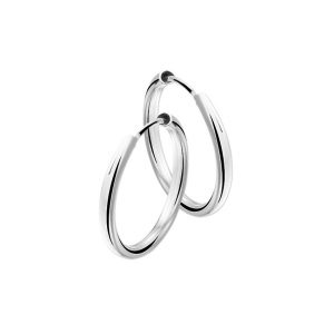 TFT Creolen Ronde Buis Zilver Glanzend 2.5 mm x 48 mm