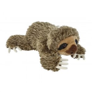 Bruine luiaard knuffel 25 cm knuffeldieren