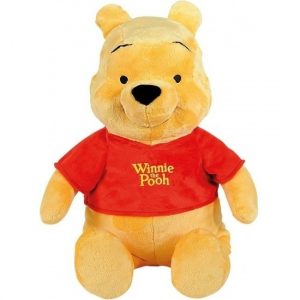 Gele Disney Winnie de Poeh knuffels 34 cm knuffeldieren