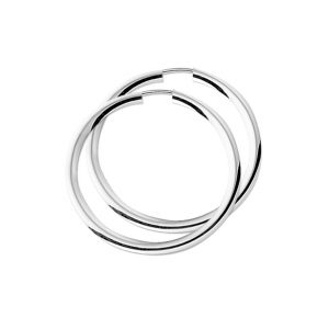 TFT Creolen Ronde Buis Zilver Glanzend 2.5 mm x 29 mm