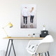 Foto op aluminium - Geborsteld (ChromaLuxe) - 50 x 75