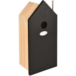 Vogelhuis/nestkast zwart huis 32 cm