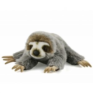 Pluche knuffel liggende luiaard 30 cm