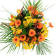 Bloemen - Boeket Oranje (Groot)