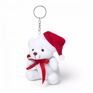Sleutelhanger kerstbeertje 10 cm