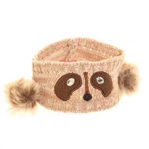 Dieren hoofdband wasbeertje dames