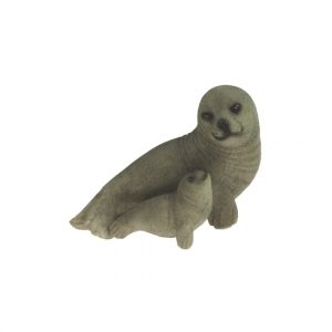 Tuindecoratie zeehonden beeldje 11 cm