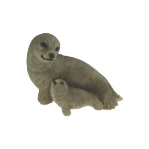 Tuindecoratie zeehonden beeldje 11 cm