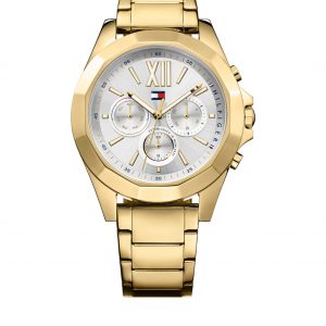 Tommy Hilfiger TH1781848 Horloge Chelsea staal goud- en zilverkleurig 42 mm