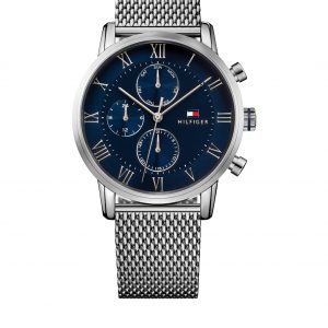 Tommy Hilfiger TH1791398 Horloge Kane staal zilverkleurig 44 mm