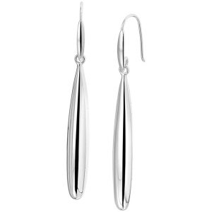 TFT Oorhangers Zilver Gerhodineerd Glanzend 57 mm x 6.5 mm