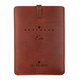 Leren iPad hoes met naam - Bruin - iPad Mini