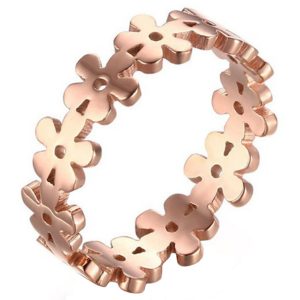 Cilla Jewels ring Verguld edelstaal Flower Rose