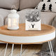 Houten kerstkaart - Verticaal