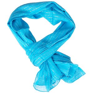 Dames Sjaal vierkant Blauw