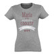T-shirt - Vrouw - Grijs - M