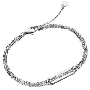 Esprit Armband Luna staal zilverkleurig 18-21 cm ESBR00182118