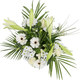 Bloemen - Boeket Wit (Middel)