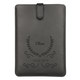 Leren iPad hoes met naam - Zwart - iPad Air