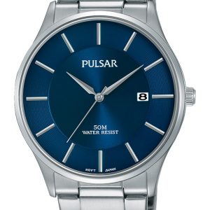 Pulsar PS9541X1 Herenhorloge blauwe wijzerplaat 41 mm