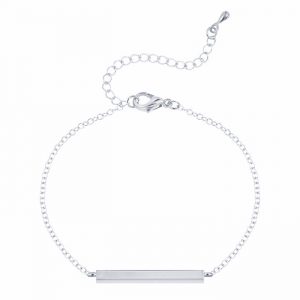 LGT JWLS Dames Armband Silver Bar Zilver