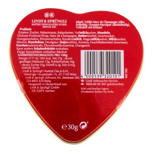 Lindt in hartvorm