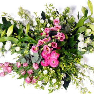 Modern roze - wit
