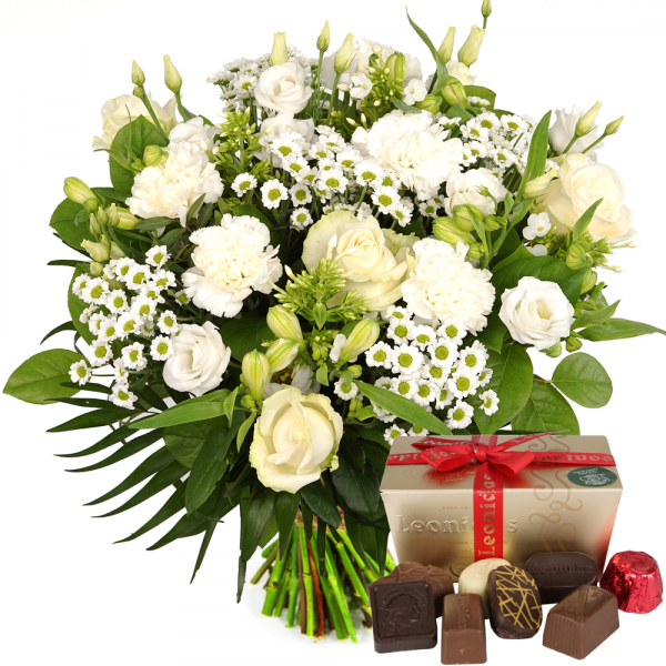 Vaderdag witte bloemen versturen